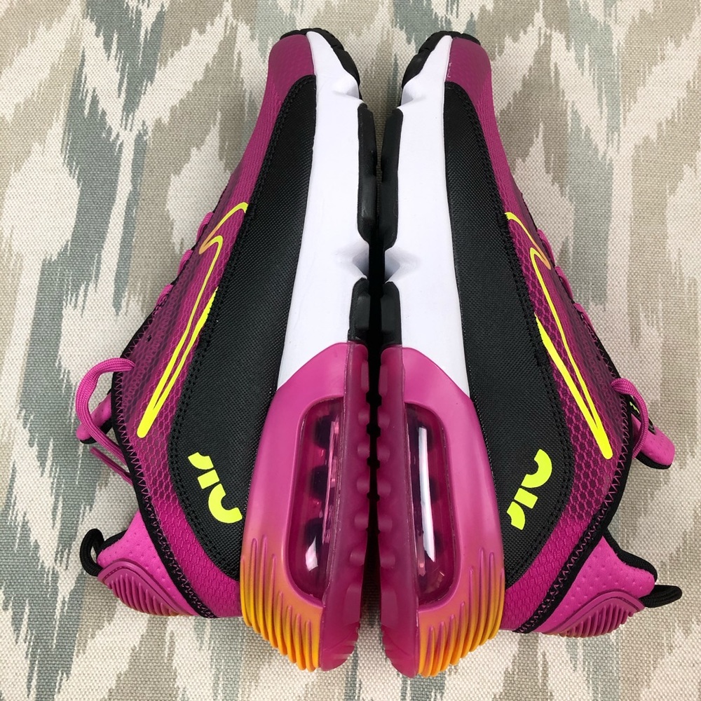 Nike Air Max 2090 GS Active Fuschia Women’s Running Shoes Size 6 CZ7659-600 - Picture 6 of 11